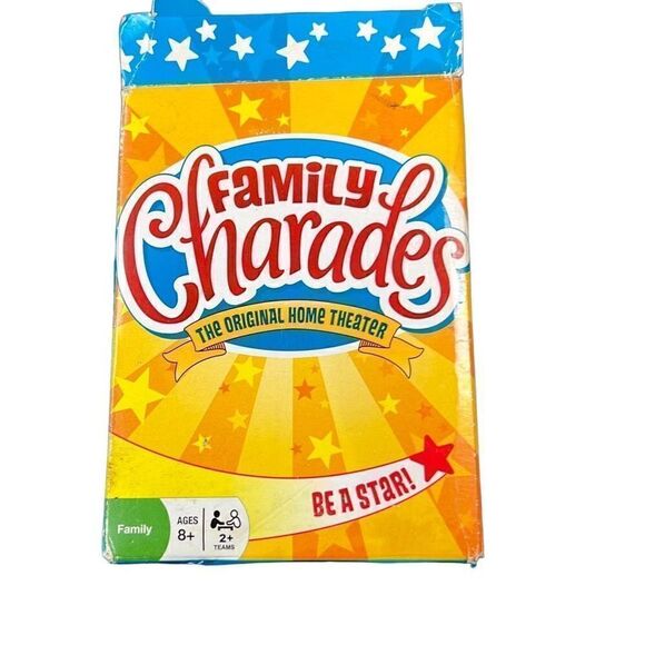 4 Games Bundle: United Airline Cards, Dice, Family Charades, Left Center Right - Picture 3 of 10